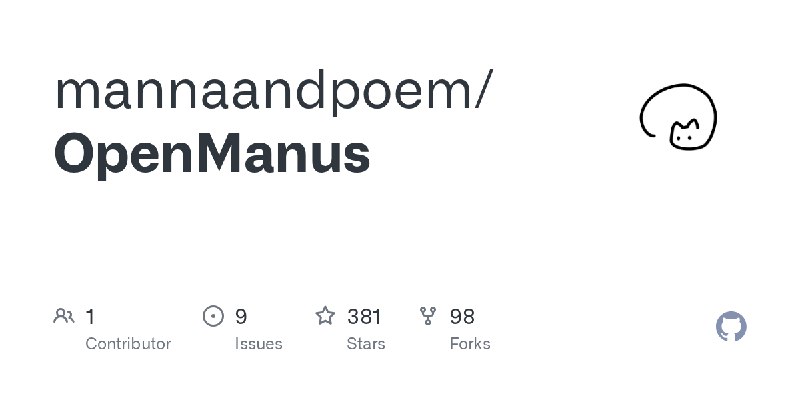 GitHub - mannaandpoem/OpenManus