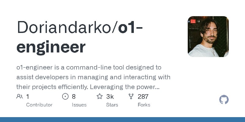 GitHub - Doriandarko/o1-engineer: o1-engineer is a command-line tool designed to assist developers in managing and interacting…