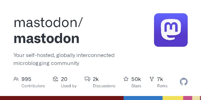 GitHub - mastodon/mastodon: Your self-hosted, globally interconnected microblogging community