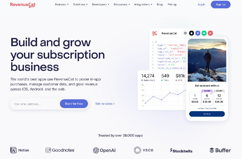 RevenueCat：為應用程式開發者簡化訂閱管理