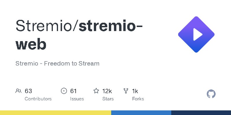 GitHub - Stremio/stremio-web: Stremio - Freedom to Stream
