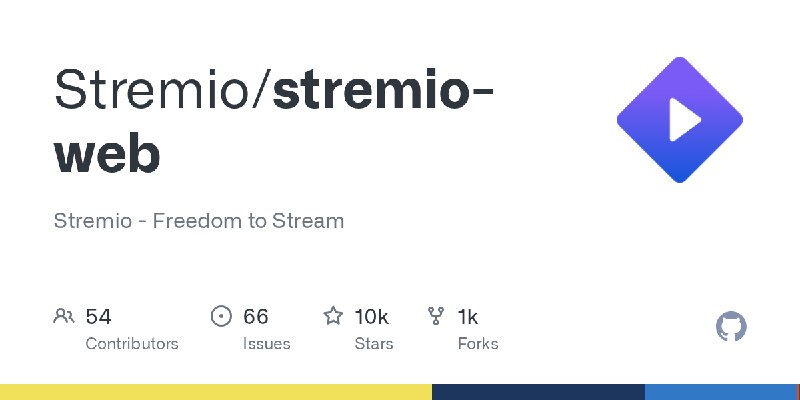 GitHub - Stremio/stremio-web: Stremio - Freedom to Stream