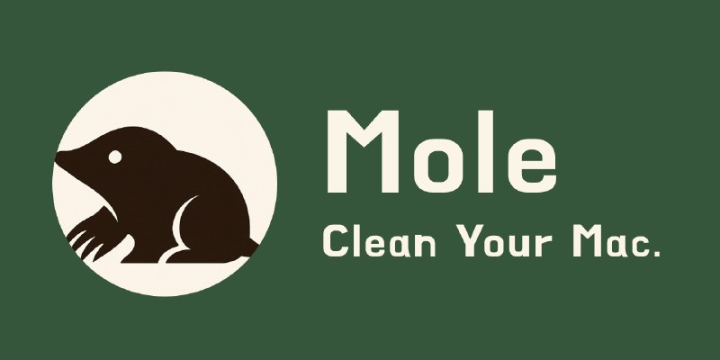 GitHub - tw93/Mole: 🐹 Clean, uninstall, analyze, optimize, and monitor your Mac from the terminal.