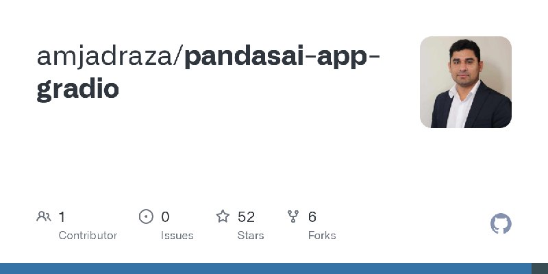 GitHub - amjadraza/pandasai-app-gradio