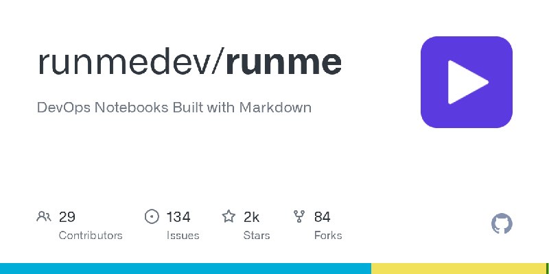 GitHub - runmedev/runme: DevOps Notebooks Built with Markdown