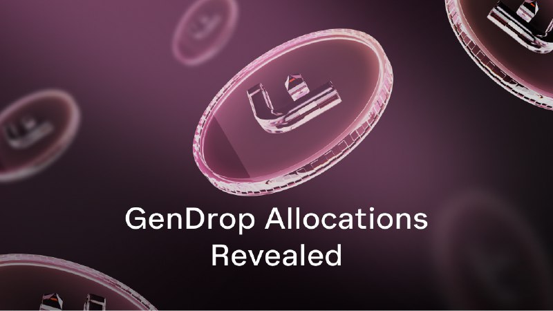 Mainnet Gendrop Allocation Revealed