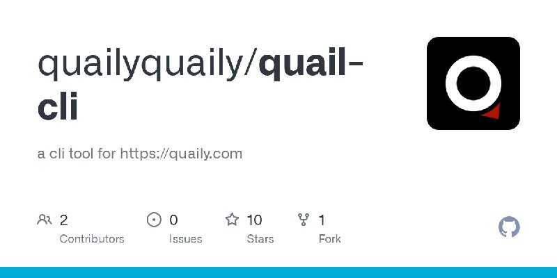 GitHub - quailyquaily/quail-cli: a cli tool for https://quaily.com