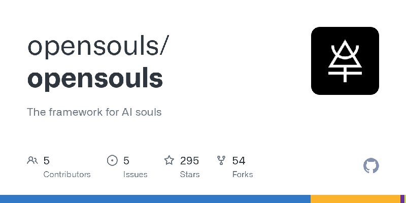 GitHub - opensouls/opensouls: The framework for AI souls