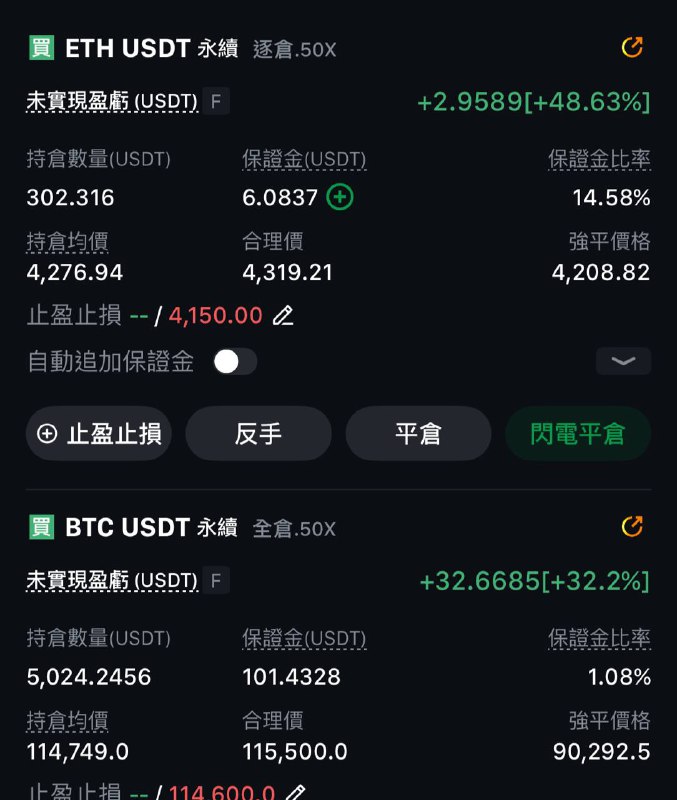 做時間的朋友，不要問我為什麼不加倉之類的，主要是我他媽滾倉沒有贏過 TMD 希望有個大哥大姐可以帶帶我 🙃