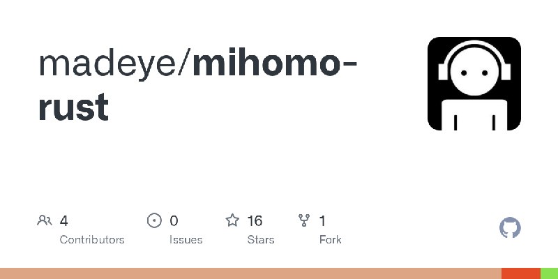 GitHub - madeye/mihomo-rust
