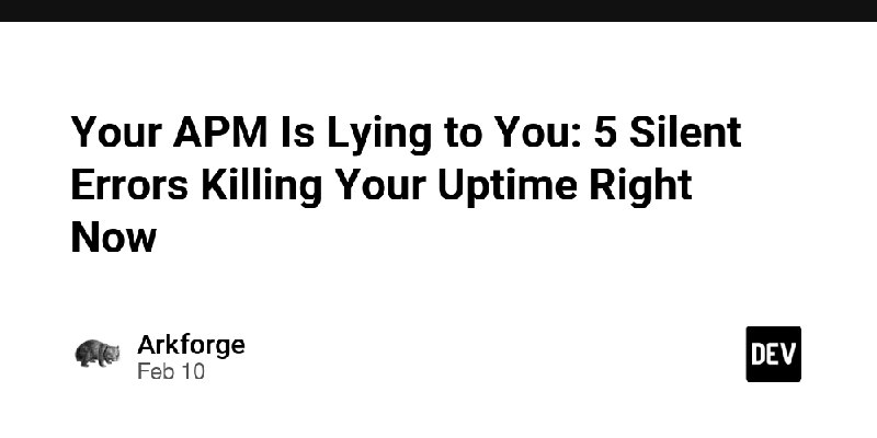Your APM Is Lying to You: 5 Silent Errors Killing Your Uptime Right Now