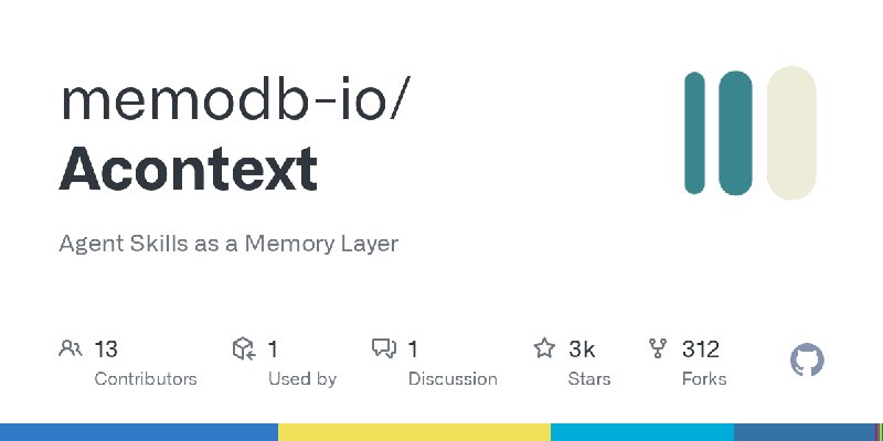 GitHub - memodb-io/Acontext: Agent Skills as a Memory Layer