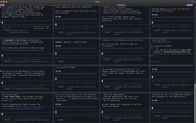 storm 运行了24个Claude代码代理并行工作，完美无缝